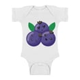 thumbnail image 1 of Awkward Styles Blueberry Baby Bodysuit Short Sleeve for Girls Blueberry Baby Clothes Romper for Boys Blueberry Outfit Fruits One Piece Top Berry Romper for Newborn Baby Items Cute Fruits Bodysuit, 1 of 4