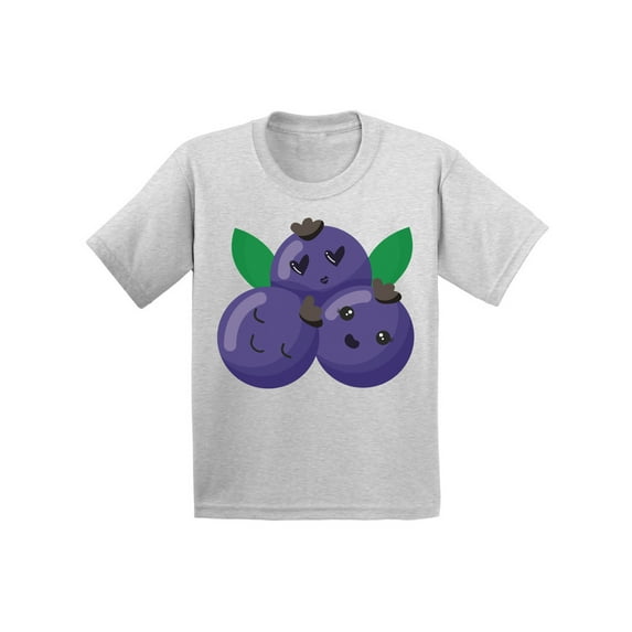Awkward Styles Blueberry Kids Clothes Blueberry Infant T-Shirt for Girls Shirts for Boys Blueberry Outfit Fruits Shirts Berry T-Shirt for Children Kids Items Cute Fruits Tshirt Berry Lovers Clothing