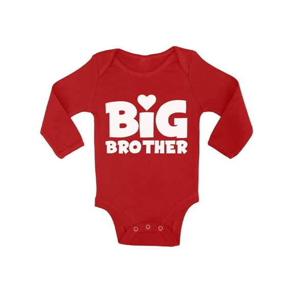 Awkward Styles Bodysuit for Little One Cute Baby Clothing for Boys Big Brother One Piece Outfit Big Brother One Piece Top Lovely Big Brother Baby Bodysuit Long Sleeve Birthday Gifts for Baby Boys