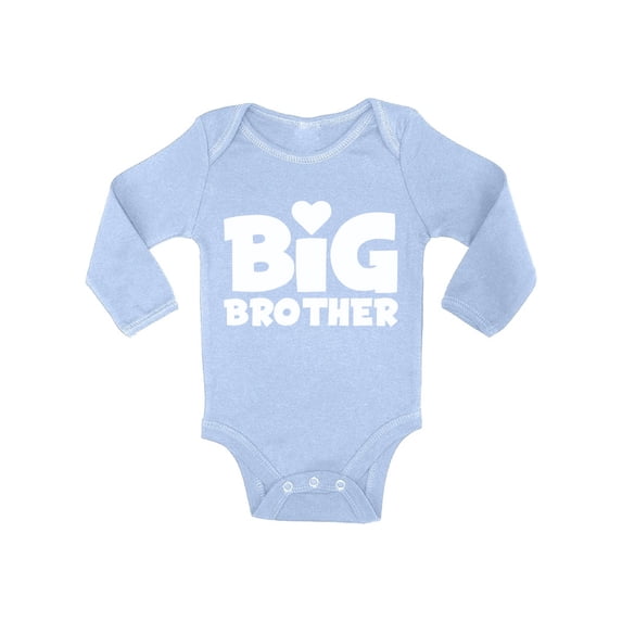 Awkward Styles Bodysuit for Little One Cute Baby Clothing for Boys Big Brother One Piece Outfit Big Brother One Piece Top Lovely Big Brother Baby Bodysuit Long Sleeve Birthday Gifts for Baby Boys