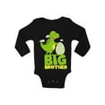 thumbnail image 1 of Awkward Styles Bodysuit for Little One Dinosaur Baby Clothing for Boys Brother One Piece Outfit Big Brother One Piece Top Dinosaur Big Brother Baby Bodysuit Long Sleeve Birthday Gifts for Baby Boys, 1 of 4