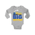 thumbnail image 1 of Awkward Styles Bodysuit for Little One Train Baby Clothing for Boys Big Brother One Piece Outfit Big Brother One Piece Top Train Big Brother Baby Bodysuit Long Sleeve Birthday Gifts for Baby Boys, 1 of 4