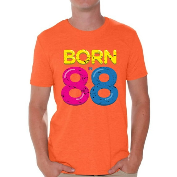 Awkward Styles Born In 88 Tshirt 30th Birthday Party Outfit for Men Funny Thirty Shirts Mens 30th Tshirt B-Day Party for Men 88 Shirt Born in 1988 Funny Birthday Shirts for Men 30th Birthday Shirt