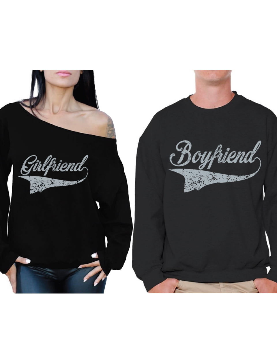Awkward Styles Boyfriend and Girlfriend Couple Sweatshirts Vintage