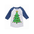 thumbnail image 1 of Awkward Styles Boys Girls Christmas T-Shirt Xmas Tree Green Raglan Shirt Kids, 1 of 4