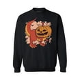 thumbnail image 1 of Awkward Styles Boys Girls Halloween Crewneck Top Pumpkin Dinosaur Sweatshirts, 1 of 5