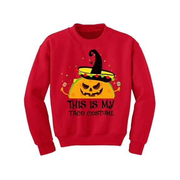 Awkward Styles Boys Halloween Youth Sweatshirt Girls Taco Crewneck Tops for Kids