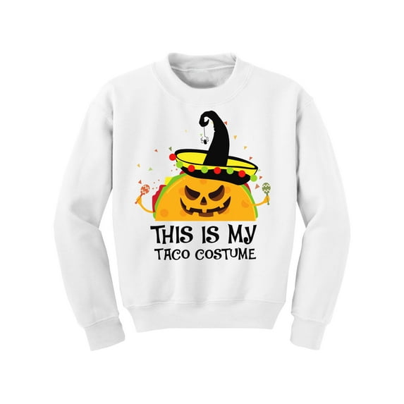 Awkward Styles Boys Halloween Youth Sweatshirt Girls Taco Crewneck Tops for Kids