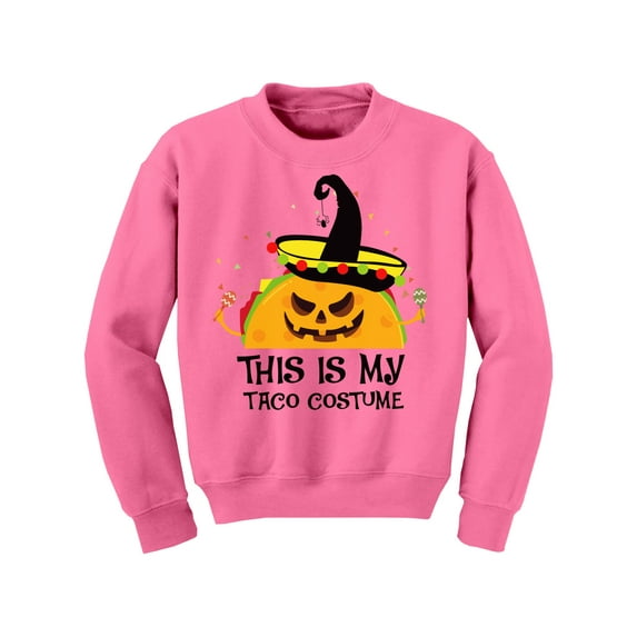 Awkward Styles Boys Halloween Youth Sweatshirt Girls Taco Crewneck Tops for Kids
