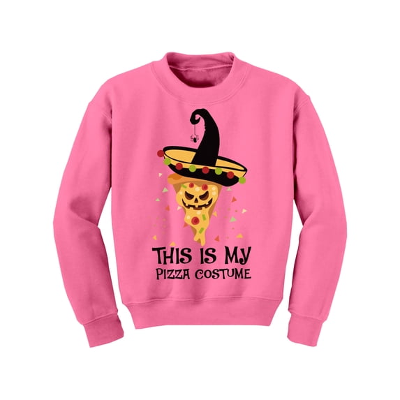 Awkward Styles Boys Halloween Youth Sweatshirt Pizza Crewneck Tops for Kids Girls
