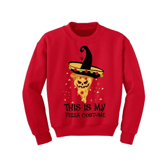 Awkward Styles Boys Halloween Youth Sweatshirt Pizza Crewneck Tops for Kids Girls
