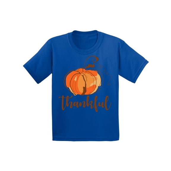 Awkward Styles Boys Thanksgiving Shirts Kids Thankful T-shirt