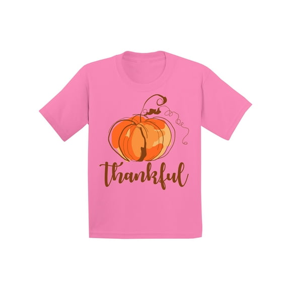 Awkward Styles Boys Thanksgiving Shirts Kids Thankful T-shirt