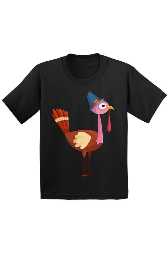 Boys Turkey Shirt Kids Thanksgiving Day T-shirt