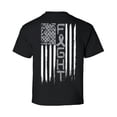thumbnail image 1 of Awkward Styles Brain Cancer Awareness T-Shirt Grey Fight Flag Kids T Shirts Back Print, 1 of 4