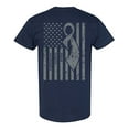 thumbnail image 1 of Awkward Styles Brain Cancer Awareness T-Shirt Grey Flag T Shirts for Men Back Print, 1 of 4