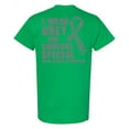 thumbnail image 1 of Awkward Styles Brain Cancer Awareness T-Shirt I Wear Grey For Someone Special T Shirts for Men Back Print, 1 of 4