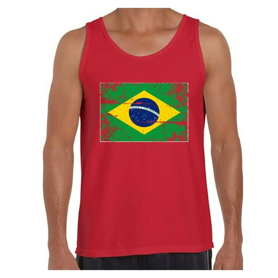Awkward Styles Brazil Flag Tank Top for Men Brazilian Tanks Brazilian Men Gifts from Brazil Flag of Brazil Brazil Muscle Shirt Brazilian Tshirt for Men Brazilian Flag Gift Brazil Tank Top Brasil Tank