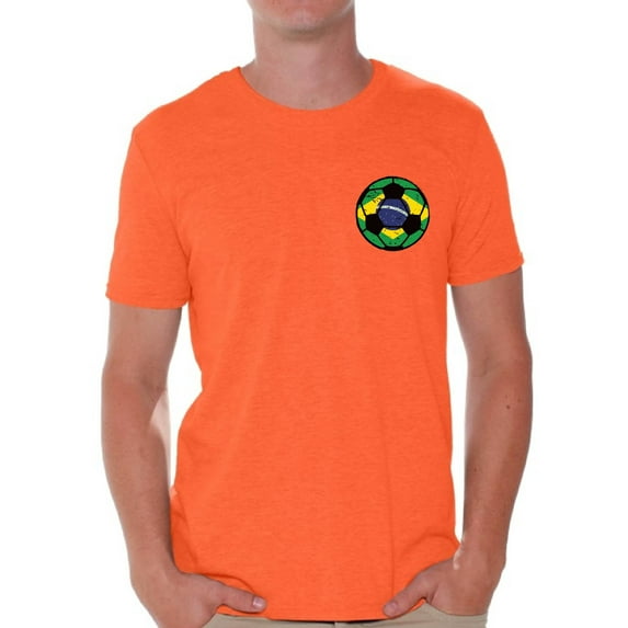 Awkward Styles Brazil Tshirt for Men Brazilian Soccer Shirts Gifts from Brazil