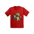thumbnail image 1 of Awkward Styles Brazilian Youth Shirt Dinosaur Gifts Kids Brazil Football Shirt, 1 of 4