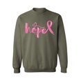 thumbnail image 1 of Awkward Styles Breast Cancer Awareness Crewneck Sweater Hope Pink Ribbon Sweatshirts, 1 of 5