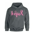 thumbnail image 1 of Awkward Styles Breast Cancer Awareness Sweater Hope Pink Ribbon Unisex Hoodies, 1 of 5