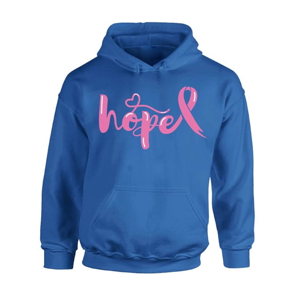 Awkward Styles Breast Cancer Awareness Sweater Hope Pink Ribbon Unisex Hoodies