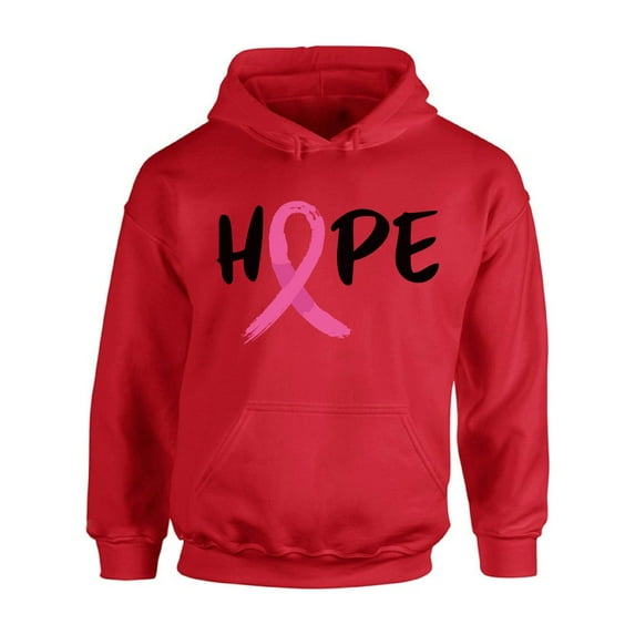 Awkward Styles Breast Cancer Awareness Sweater Hope Ribbon Unisex Hoodies