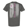 thumbnail image 1 of Awkward Styles Breast Cancer Awareness T-Shirt Believe Flag T Shirts for Men Back Print, 1 of 4