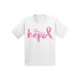 thumbnail image 1 of Awkward Styles Breast Cancer Awareness T-Shirt Hope Pink Ribbon Kids T Shirts, 1 of 4