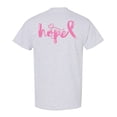 thumbnail image 1 of Awkward Styles Breast Cancer Awareness T-Shirt Hope Pink Ribbon T Shirts for Men Back Print, 1 of 4