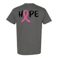 thumbnail image 1 of Awkward Styles Breast Cancer Awareness T-Shirt Hope Ribbon T Shirts for Men Back Print, 1 of 4