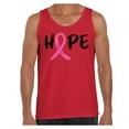 thumbnail image 1 of Awkward Styles Breast Cancer Awareness T-Shirt Hope Ribbon Tank Tops for Men, 1 of 4