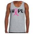 thumbnail image 1 of Awkward Styles Breast Cancer Awareness T-Shirt Hope Ribbon Tank Tops for Men, 1 of 4