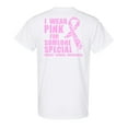 thumbnail image 1 of Awkward Styles Breast Cancer Awareness T-Shirt I Wear Pink For Someone Special T Shirts for Men Back Print, 1 of 4