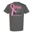 thumbnail image 1 of Awkward Styles Breast Cancer Awareness T-Shirt I Wear Pink T Shirts for Men Back Print, 1 of 4