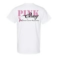 thumbnail image 1 of Awkward Styles Breast Cancer Awareness T-Shirt Pink Ribbon Strong T Shirts for Men Back Print, 1 of 4