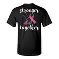 thumbnail image 1 of Awkward Styles Breast Cancer Awareness T-Shirt Stronger Together T Shirts for Men Back Print, 1 of 4