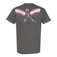 thumbnail image 1 of Awkward Styles Breast Cancer Awareness T-Shirt Wings of Hope T Shirts for Men Back Print, 1 of 4