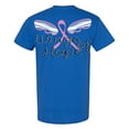 thumbnail image 1 of Awkward Styles Breast Cancer Awareness T-Shirt Wings of Hope T Shirts for Men Back Print, 1 of 4