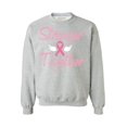 thumbnail image 1 of Awkward Styles Breast Cancer Crewneck Sweater Stronger Together Ribbon Sweatshirts, 1 of 5
