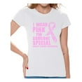 thumbnail image 1 of Awkward Styles Breast Cancer Survivor T Shirt Pink Ribbon Tshirt for Women Pink Cancer Support Ribbon Tshirt Cancer Shirts I Wear Pink For Someone Special T-Shirt Breast Cancer Shirt, 1 of 4