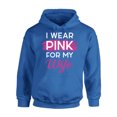 thumbnail image 1 of Awkward Styles Breast Cancer Sweater I Wear Pink For My Wife Unisex Hoodies, 1 of 5