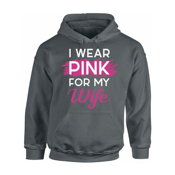 Awkward Styles Breast Cancer Sweater I Wear Pink For My Wife Unisex Hoodies