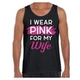 thumbnail image 1 of Awkward Styles Breast Cancer T-Shirt I Wear Pink For My Wife Tank Tops for Men, 1 of 4
