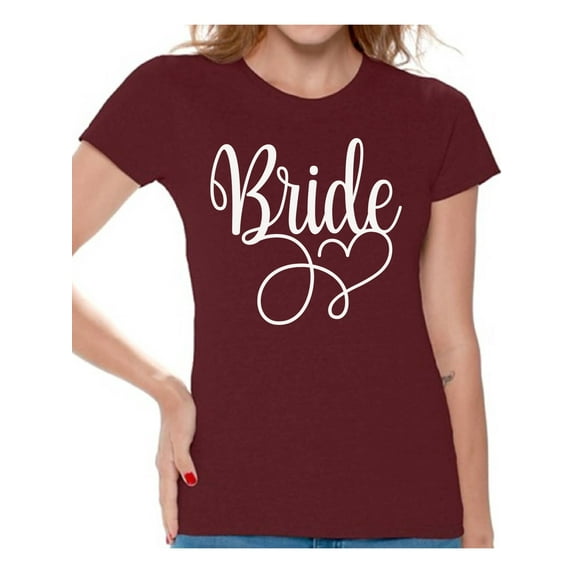 Awkward Styles Bride Shirt Bridesmaid Shirt for Women Bride's Entourage Shirt Bridesmaid Shirt Wedding Gifts Bridal Party Shirt Bachelorette Party Outfit Birde Squad Shirt Gifts for Bridesmaid