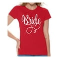 thumbnail image 1 of Awkward Styles Bride Shirt Bridesmaid Shirt for Women Bride's Entourage Shirt Bridesmaid Shirt Wedding Gifts Bridal Party Shirt Bachelorette Party Outfit Birde Squad Shirt Gifts for Bridesmaid, 1 of 4