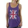 thumbnail image 1 of Awkward Styles British Flag Racerback Tank Top Nifty T Shirt for Ladies Racerback Tank Top for Girls British Shirt United Kingdom Flag Racerback Tanks for Her England Lovers Tank Top New England, 1 of 4