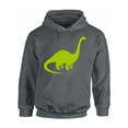 thumbnail image 1 of Awkward Styles Brontosaurus Dinosaur Unisex Hoodie Spirit Animal Brontosaurus Hoodie Cute Dinosaur Hoodie for Women Funny Dinosaur Gifts for Men Dinosaur Hoodie Sweater Unisex Dinosaur Party, 1 of 5