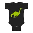 thumbnail image 1 of Awkward Styles Brontosaurus Romper Baby Bodysuit Short Sleeve Dinosaur One Piece Top for Newborn Baby Dinosaur Gifts for Babies Cute Dinosaur Clothes for Baby Girl Animal Bodysuit for Baby Boy, 1 of 4